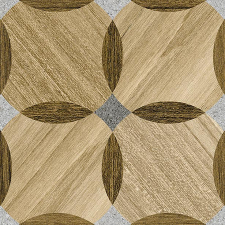 CARRELAGE ARCANA CERAMICA KOMI 20X20 ASPECT DECO BOIS