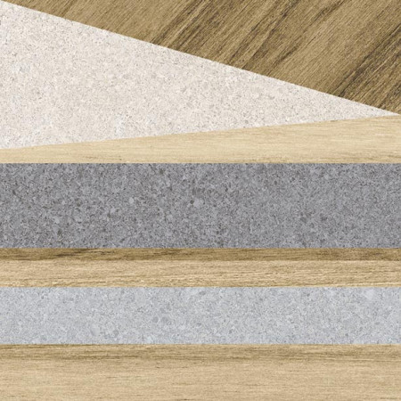 CARRELAGE ARCANA CERAMICA KOMI 20X20 ASPECT DECO BOIS