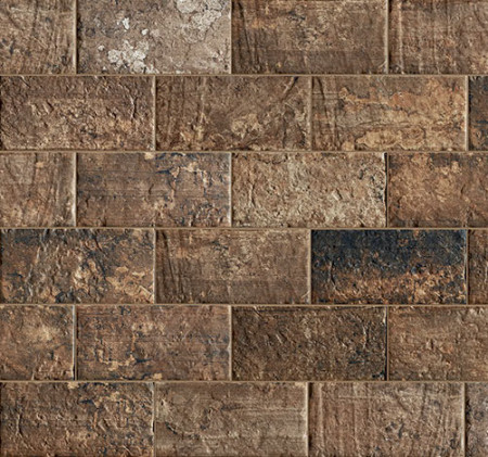 CARRELAGE CIR CERAMICHE BOSTON BRICK 10X20CM ET HEXAGONE BRIQUE