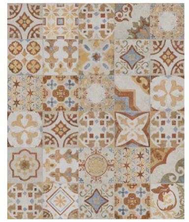 CARRELAGE CIR CERAMICHE COTTO DEL CAMPIANO 20X20CM 15,8x18,3CM DECO