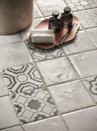 CARRELAGE CIR CERAMICHE COTTO DEL CAMPIANO 20X20CM 15,8x18,3CM DECO