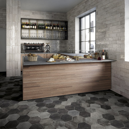 CARRELAGE CIR FUORITONO ASPECT CARREAU DE CIMENT