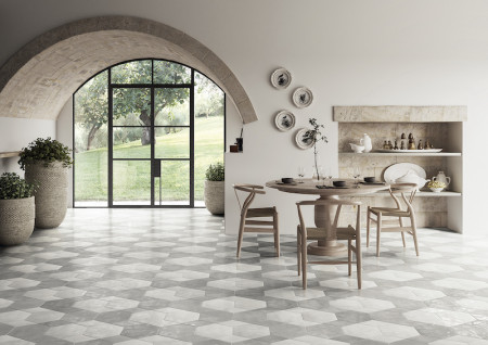 CARRELAGE CIR MATERIA PRIMA ASPECT CARREAU DE CIMENT