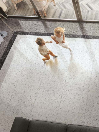 CARRELAGE CIR CERAMICHE VENEZIA 20X20CM 60X60 CM 60X120CM ASPECT TERRAZZO