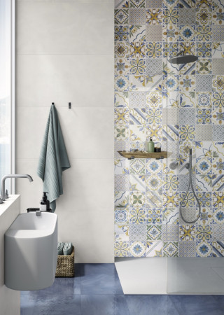 CARRELAGE ELIOS MARECHIARO 20,3X20,3CM ET 40,6X40,6CM ASPECT DECOR