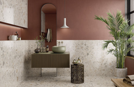 ELIOS CERAMICA SHELL ASPECT PIERRE  ET TERRAZZO