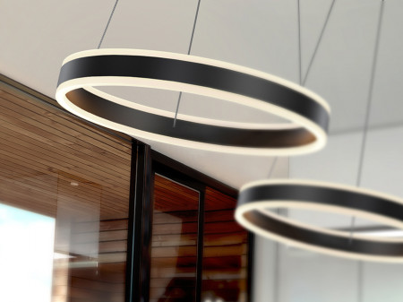 Suspension LED Helio anneau