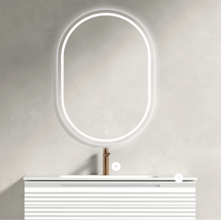 Miroir LED rétro-éclairant FALBALA
