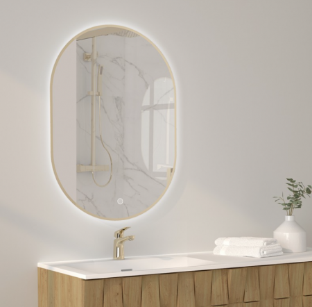 Miroir LED rétro-éclairant FALBALA