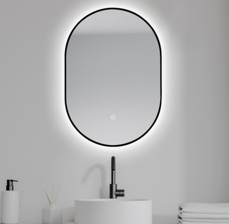 Miroir LED rétro-éclairant FALBALA