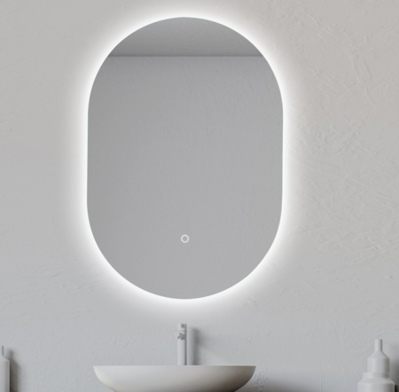 Miroir LED rétro-éclairant FALBALA