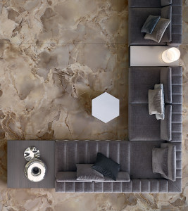 TAGINA SERIE ONICE REALE INTERIEUR ASPECT MARBRE