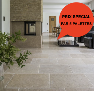 TRAVERTIN CLASSIC MIX TUMBLED 40.6X61X1.2CM