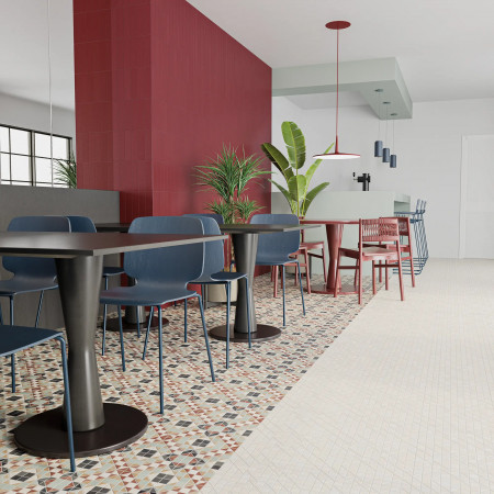CARRELAGE WOW TESSERAE 28X28CM ASPECT MOSAIQUE