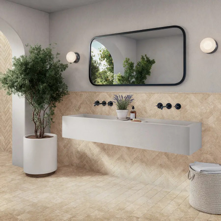 CARRELAGE WOW VESTIGE ASPECT MARBRE 5,5X22 ET 11X11 CM